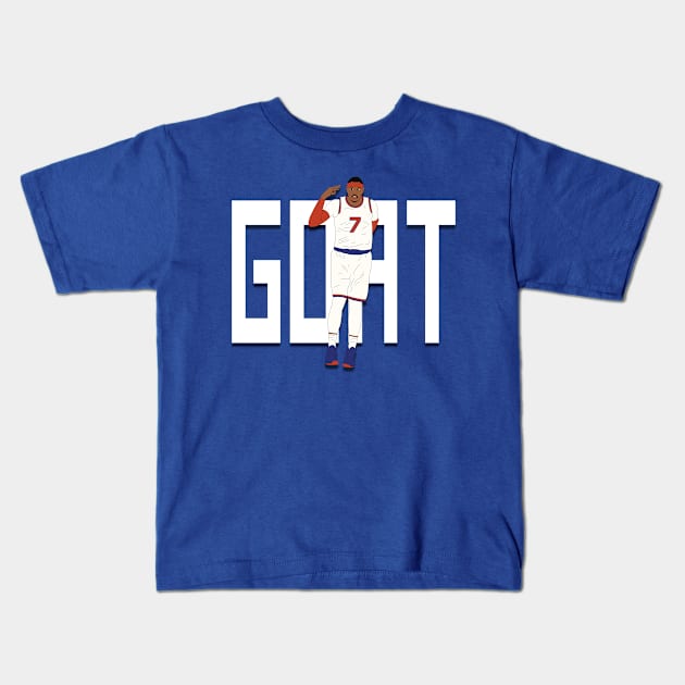 GOAT Melo Kids T-Shirt by deadEYEZ